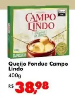 Big Box Queijo fondue campo lindo oferta