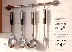 Bistek Supermercados Utensílios inox b.home oferta