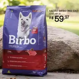 Bistek Supermercados Ração birbo 7kg cao oferta