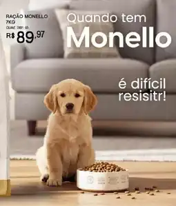 Bistek Supermercados Ração monello oferta