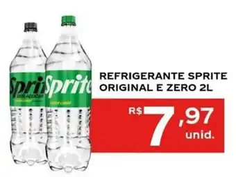 Refrigerante sprite original e zero