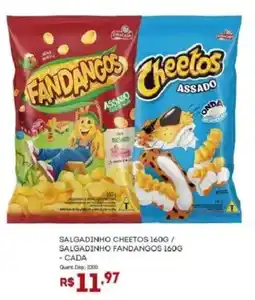 Bistek Supermercados Salgadinho cheetos / salgadinho fandangos oferta