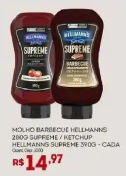 Bistek Supermercados molho barbecue hellmanns supreme oferta