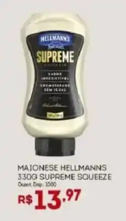 Bistek Supermercados Maionese hellmanns supreme squeeze oferta