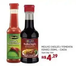 Bistek Supermercados Molho inglês / pimenta vermelha oferta