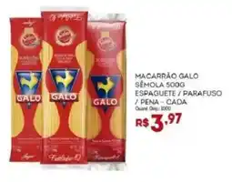 Bistek Supermercados Macarrão galô oferta