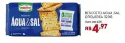 Bistek Supermercados Biscoito agua sal orquidea oferta