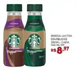 Bistek Supermercados Bebida lactea starbucks oferta
