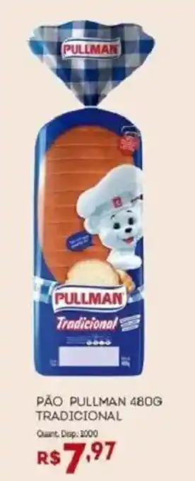 Bistek Supermercados pão pullman tradicional oferta