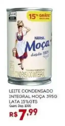 Bistek Supermercados Leite condensado integral moça oferta