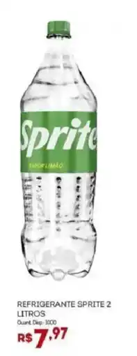 Bistek Supermercados Refrigerante sprite 2 litros oferta