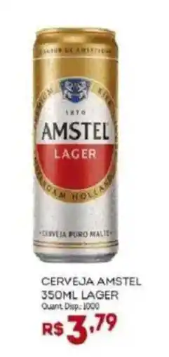 Bistek Supermercados Cerveja amstel lager oferta