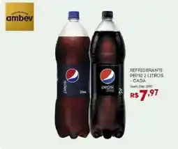 Bistek Supermercados Refrigerante pepsi 2 litros oferta
