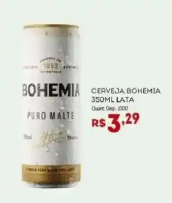 Bistek Supermercados Cerveja bohemia puro malte oferta