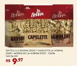 Bistek Supermercados Ravioli la nonna / capeletti la nonna / agnolini la nonna oferta