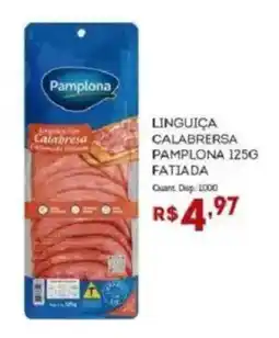 Bistek Supermercados Linguiça calabresa fatiada oferta