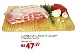 Bistek Supermercados Costela de cordeiro celebra oferta