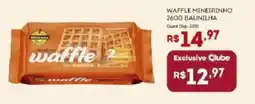 Bistek Supermercados Waffle mineirinho baunilha oferta