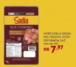 Bistek Supermercados Mortadela sadia soltissimo oferta