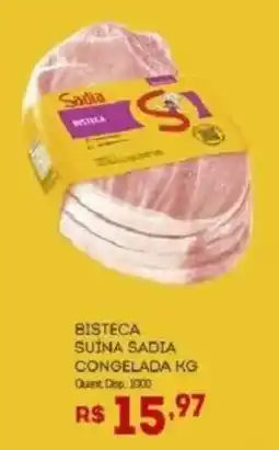 Bistek Supermercados Bisteca suína sadia oferta