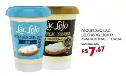 Bistek Supermercados Requeijão lac lelo light/ tradicional - cada oferta