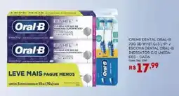 Bistek Supermercados Creme dental oral-b 3d white oferta