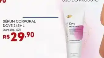 Bistek Supermercados Sérum corporal dove oferta