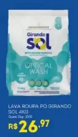 Bistek Supermercados Lava roupa pó girando sol oferta