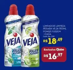 Bistek Supermercados Limpador limpeza pesada veja power fusion oferta