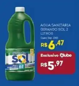 Bistek Supermercados Água sanitária girando sol oferta