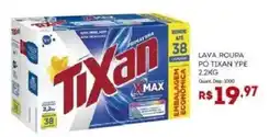 Bistek Supermercados Lava roupa pó tixan ype oferta