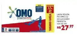 Bistek Supermercados Lava roupa pó omo 2.2 kg lavagem perfeita oferta