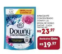Bistek Supermercados Amaciante concentrado downy 1,2l brisa de verão sachê - cada oferta