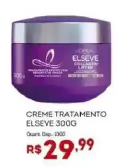 Bistek Supermercados Creme tratamento elseve 300g oferta