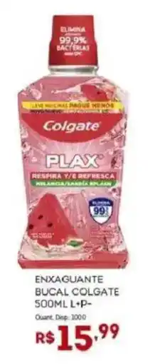 Bistek Supermercados Enxaguante bucal colgate oferta