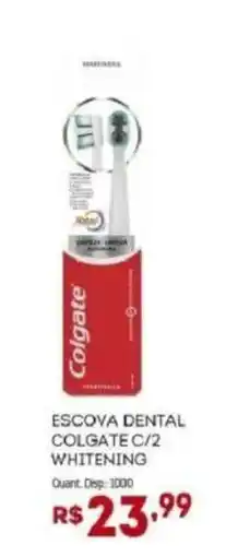 Bistek Supermercados Escova dental colgate c/2 whitening oferta