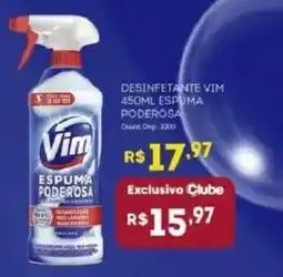 Bistek Supermercados Desinfetante vim espuma poderosa oferta