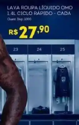 Bistek Supermercados Lava roupa líquido omo oferta