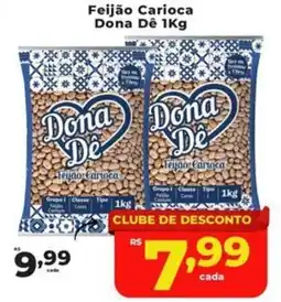 Rede uniforça Feijão carioca dona dê oferta