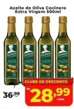 Rede uniforça Azeite de oliva cocinero extra virgem oferta