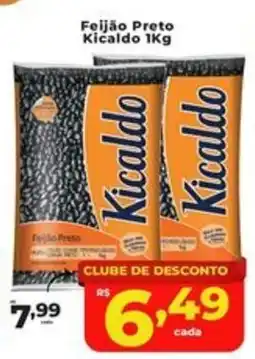 Rede uniforça Feijão Preto Kicaldo oferta