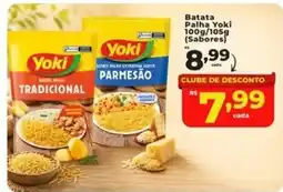 Rede uniforça Batata palha yoki oferta