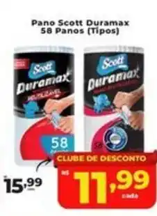 Rede uniforça Pano Scott Duramax oferta