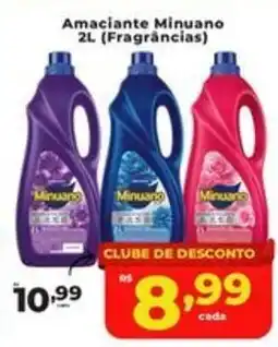 Rede uniforça Amaciante Minuano oferta