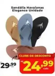 Rede uniforça Sandália Havaianas Elegance Unidade oferta