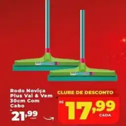 Rede uniforça rodo noviça plus val & vem oferta