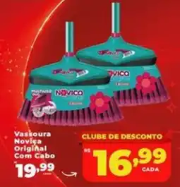Rede uniforça Vassoura Noviça Original Com Cabo oferta