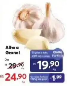Barbosa Supermercados Alho a granel oferta