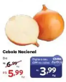 Barbosa Supermercados Cebola Nacional oferta
