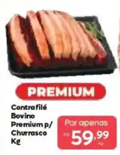 Barbosa Supermercados Contrafilé Bovino Premium p/ Churrasco oferta